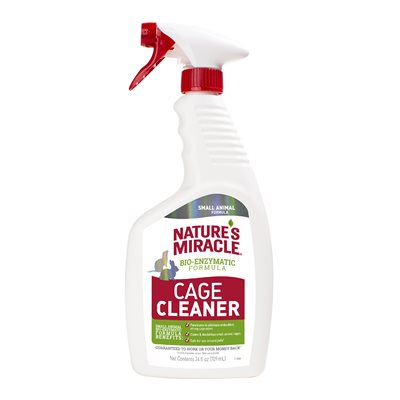 Spectrum Nature's Miracle Small Animal Cage Cleaner Spray 24oz
