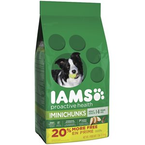 IAMS Adult Mini Chunks Bonus Bag 3KG