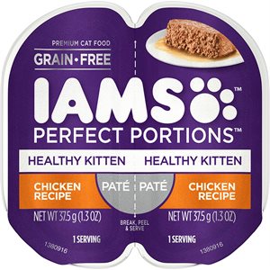 IAMS Perfect Portions Healthy Kitten Pâté Chicken Recipe 24 / 2.6oz