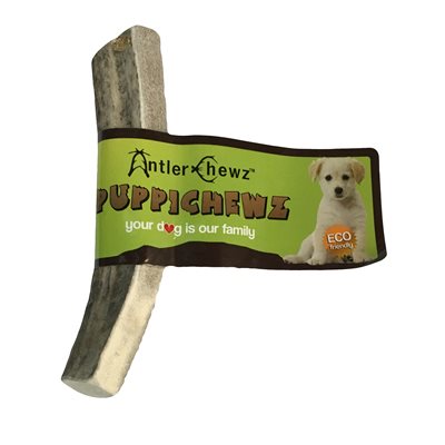 Antler Chewz Bois de Cerf Bandé « Puppi Chewz » pour Chiots Emballage Vrac