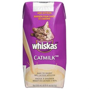 Whiskas « Catmilk » Boisson pour Chats et Chatons 24 / 200ml