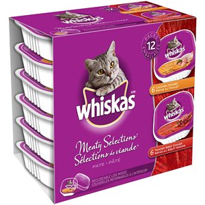 Whiskas Adult Cat Pâté Chicken & Beef Multipack 2x6 / 100g