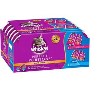 Whiskas Adult Cat Perfect Portions Seafood Multipack 2x12 / 75g