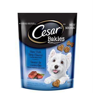 Cesar Adult Dog Bakies New York Strip Flavor 180g