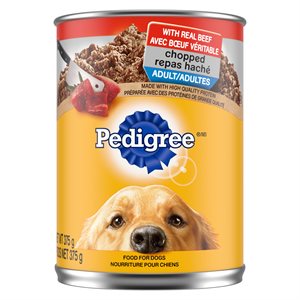 Pedigree Adult Chopped Dinner with Real Beef 12 / 375g