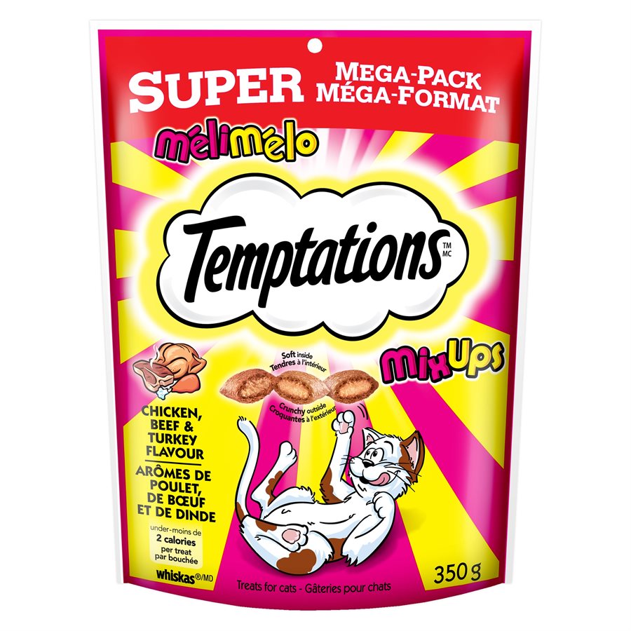 Temptations MixUps Beef, Chicken, Turkey 350g