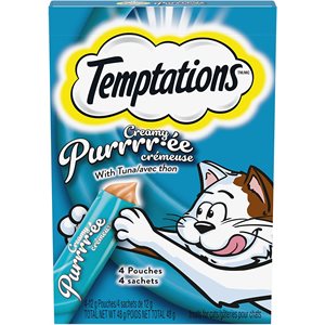 Temptations Creamy Purrr-ée Lickable Tuna Treats 11 / 1.7oz