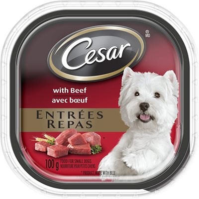 Cesar Adult Dog Classic Loaf in Sauce Beef Recipe Trays 24 / 100g