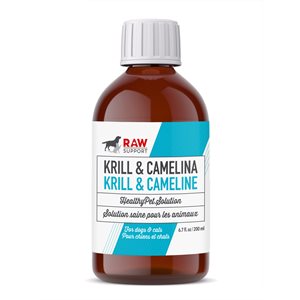 Raw Support Huile de Krill & Cameline Supplement Naturel 200ml