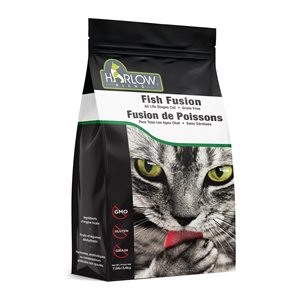 Harlow Blend Fusion Cat Food Grain Free Fish Formula 7.5LBS