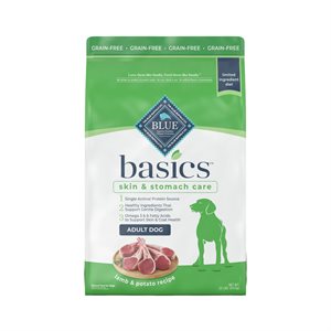 Blue Buffalo Basics LID Grain Free Adult Dog Lamb 22LB