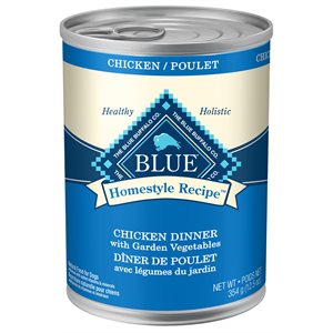 Blue Homestyle Recipe Dîner de Poulet Chien Adulte 12 / 12.5oz
