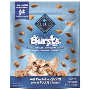 BLUE Bursts Filled Cat Treats Chicken Flavor 6 / 5oz