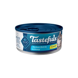 Blue Buffalo Tastefuls Cat Chicken Entrée in Gravy Flaked 24 / 5.5oz