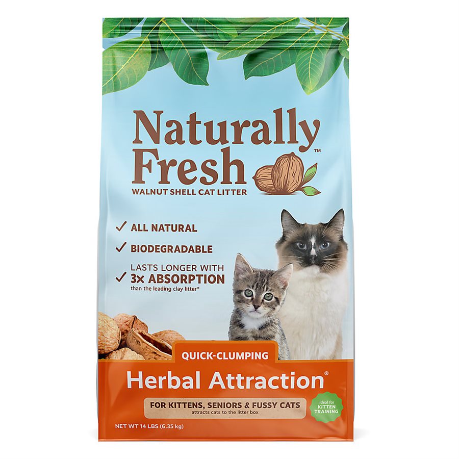 Eco-Shell Naturally Fresh Herbal Attraction Clumping Litter 14LB
