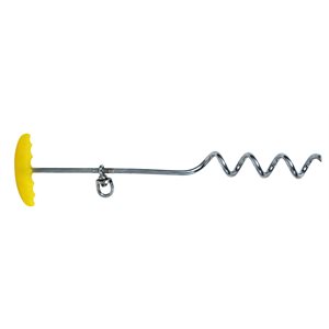 Aspen Pet Easy Turn Tie Out 18" Yellow