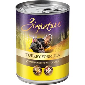 Zignature Limited Ingredient Grain Free Turkey Dog Food 12 / 13 oz