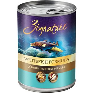 Zignature Limited Ingredient Grain Free Whitefish Dog Food 12 / 13 oz