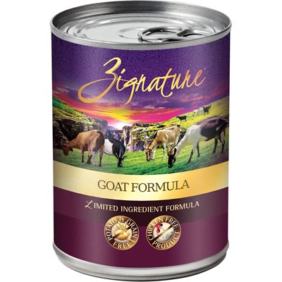 Zignature Limited Ingredient Grain Free Goat Dog Food 12 / 13 oz