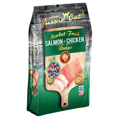 Fussie Cat Potato & Grain Free Salmon & Chicken Formula Cat Food 2LB