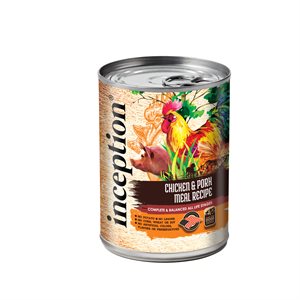 Inception Canned Dog Food Chicken with Pork Recipe 12 / 13oz