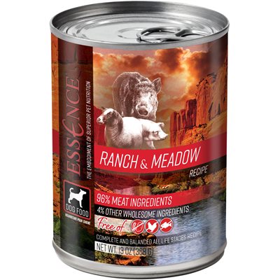 Essence High Protein Grain Free Ranch & Meadown Recipe for Dogs 12 / 13oz