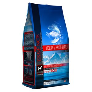 Essence High Protein Grain Free Ocean & Freshwater Recipe for Dogs 4LB