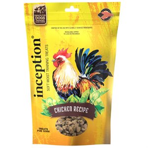 Inception Chicken Soft Moist Treats for Dogs 4 oz