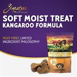 Zignature Kangaroo Soft Moist Treats for Dogs 4 oz
