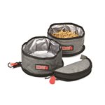 KONG Travel Fold-Up Double Bowl