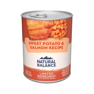 Natural Balance Dog LID Fish & Sweet Potato Formula Cans 12 / 13oz