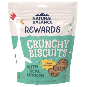 Natural Balance « Rewards » Biscuits Croquants pour Chiens Poulet 28oz