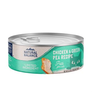 Natural Balance Cat LID Chicken & Green Pea Formula Cans 24 / 5.5oz