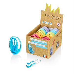 Tick Twister « Clip Box » Enlève-Tiques 2MCX - Paquet de 20