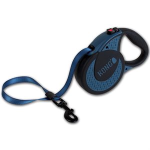 KONG Retractable Tape Leash Ultimate Extra Large Blue 5m up to 70KG