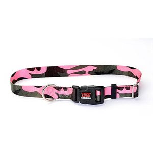 Reflex Collar 1"x25" Camo Pink
