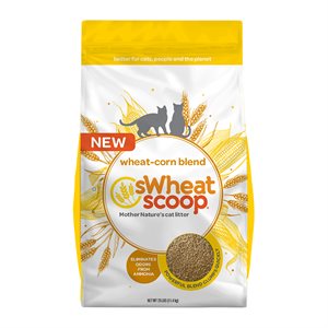 sWheat Scoop Clumping Wheat & Corn-Based Cat Litter 25LB