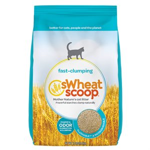 sWheat Scoop Fast Clumping Wheat-Based Cat Litter 12LB