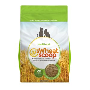 sWheat Scoop Multi-Cat Clumping Wheat-Based Cat Litter 36LB
