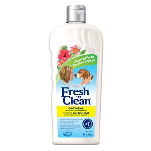 PetAg « Fresh 'n Clean » Shampooing Avoine & Bicarbonate de Soude Parfum Tropical 18oz