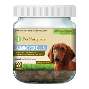 FoodScience Pet Naturals Calming Chews for Dogs 90 Count
