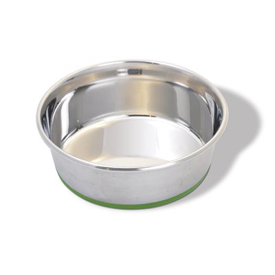 Vanness Stainless Steel Non-Skid Large Dish 96oz