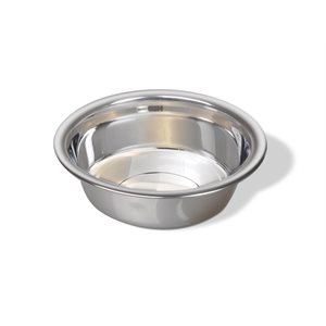 Vanness Stainless Steel Wide Rim Large Dish 64oz
