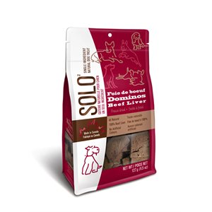 SOLO Freeze Dried Beef Liver Dominos 127g